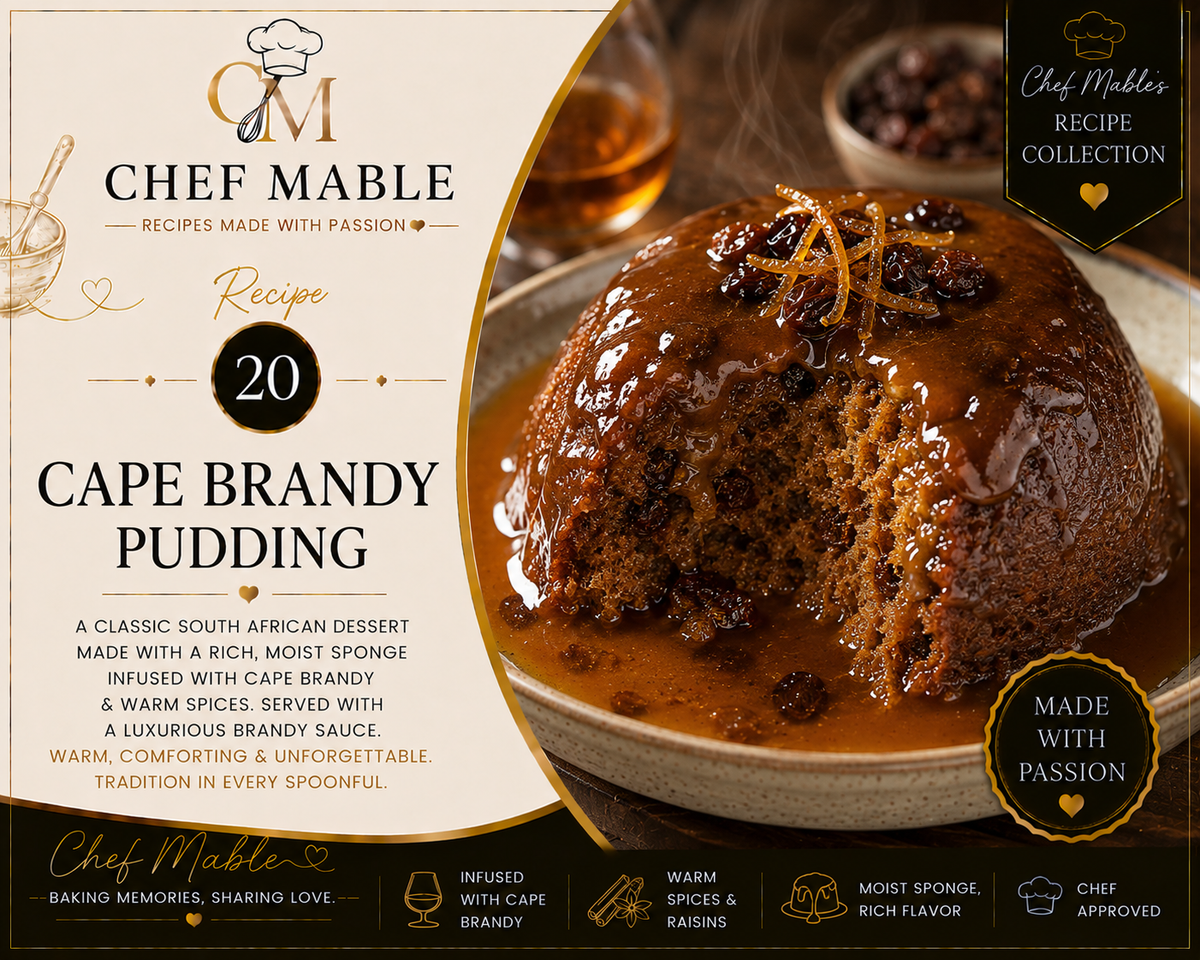 Chef Mable's Cape Brandy Pudding
