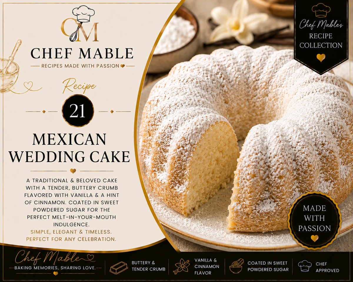 Chef Mable's Mexican Wedding Cake