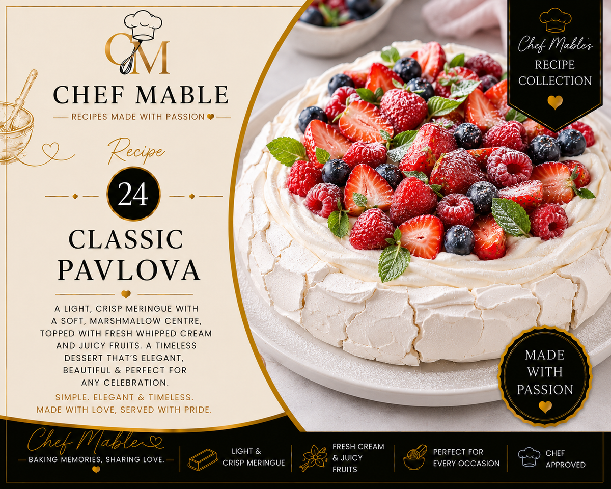 Chef Mable's Classic Pavlova