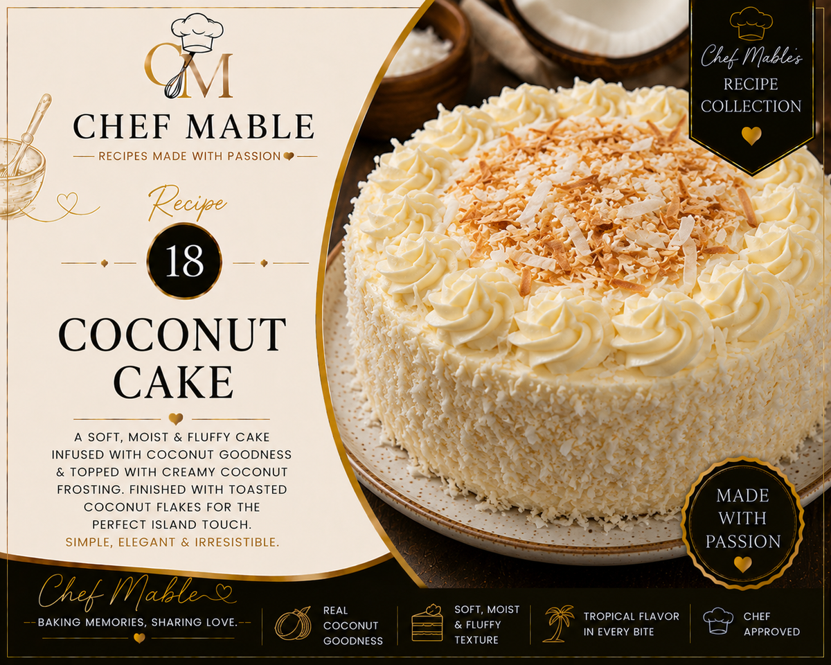 Chef Mable's Coconut Cake
