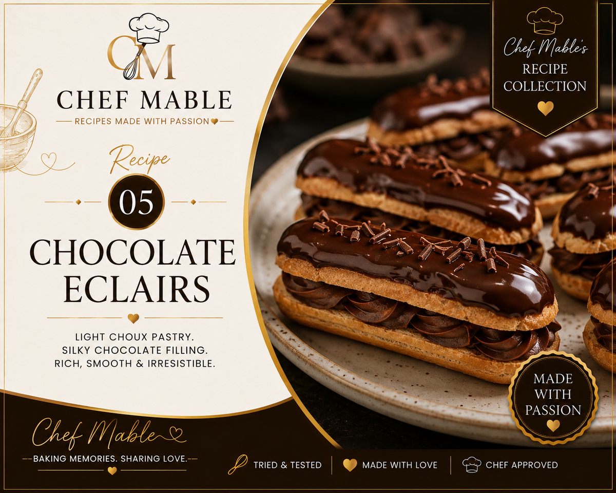 Chef Mable's Chocolate Eclairs
