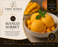 Chef Mable's Mangoe Sorbet